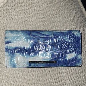 Brahmin Chambray Melbourne Leather Ady Bifold Wallet